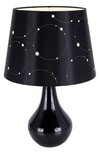 Strühm Moderná stolná lampa LARYSA E14 BLACK 17180