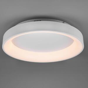 Stropné LED svietidlo Girona diaľkové ovl., biela