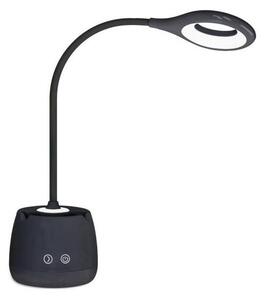 LED Stm. flexi. nabíjacia stolná lampa LUSIA LED/5W/5V 3000/4000K 1200 mAh čierna