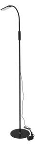 LED Stmievateľná stojacia lampa TEILO LED/10W/230V 3000/4000/6500K čierna + DO