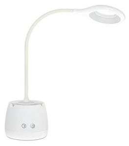 LED Stm. flexi. nabíjacia stolná lampa LUSIA LED/5W/5V 3000/4000K 1200 mAh biela