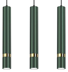 Brilagi - Luster na lanku POKER 3xGU10/25W/230V zelená