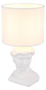 GLOBO 21732W HERMES stolná lampička V330mm 1xE14 biela