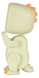 LED Stmievateľná detská nočná lampička s budíkom ROBOT LED/1W/5V 1200 mAh