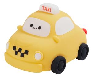 LED Stmievateľná detská dotyková lampa TAXI LED/1W/5V USB 1200 mAh žltá