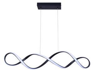 LED Luster na lanku INFINITO LED/34W/230V čierna