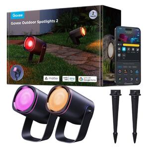 Govee - LED RGBWW Stmievateľný reflektor LED/12W/230V IP67 2700-6500K Wi-Fi