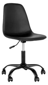 Dizajnová kancelárska stolička Myla čierna