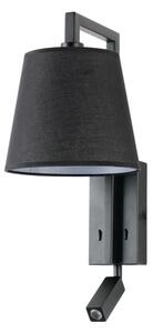 Brilagi - LED Nástenná lampa RAYA 1xE14/40W/230V + LED/3W čierna