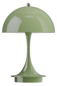 Louis Poulsen - Panthella 160 Prenosné Stolová Lampa V3 Opaque Moss Green