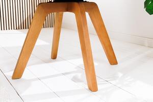 Dizajnová otočná stolička Galileo antik hnedá