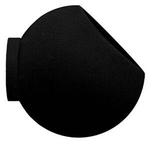 AYTM - Globe Wall Kvetináč s Rastlinou Ø17xH15,4 Black