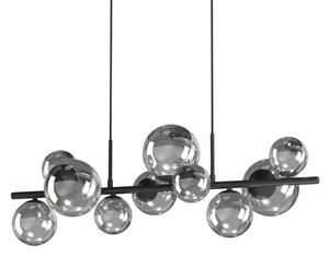 ONLI - Luster na lanku PALOMA 10xG9/3W/230V čierna/dymová