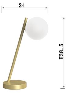 ONLI - Stolná lampa PALOMA 1xG9/10W/230V 38,5 cm zlatá