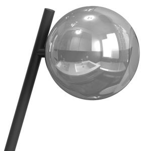 ONLI - Stolná lampa PALOMA 1xG9/10W/230V 38,5 cm čierna/dymová