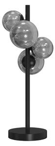 ONLI - Stolná lampa PALOMA 4xG9/10W/230V 48 cm čierna/dymová