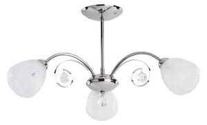 Prisadený luster APOLLO 3xE14/10W/230V lesklý chróm