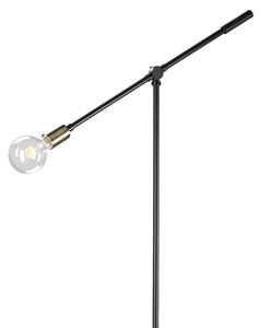 ONLI - Stojacia lampa ASTE 1xE27/15W/230V čierna/zlatá