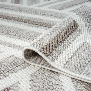 Dekorstudio Moderný koberec LINDO 7590 - béžový Rozmer koberca: 160x230cm