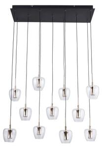 LED závesné svietidlo 3900 lm 3000K čierno zlaté Zuma Line NELSON MD2291-11B-3BGT