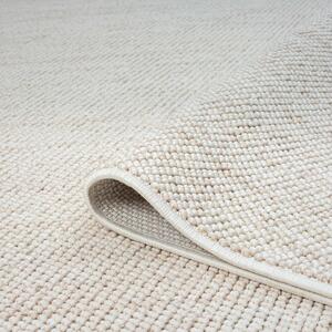 Dekorstudio Moderný okrúhly koberec LINDO 8843 - béžový Priemer koberca: 160cm