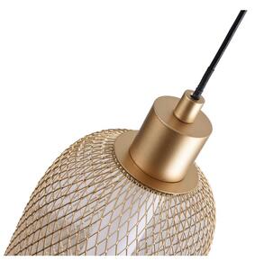 LED závesné svietidlo 3200 lm 3000-5700K zlaté Zuma Line SAAR MD2596-5A-3BGT