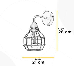 ONLI - Nástenné svietidlo SPIDER 1xE27/15W/230V čierna