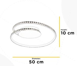 ONLI - LED Stropné svietidlo EDEN LED/26W/230V 4500K pr. 50 cm biela