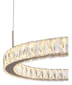 LED závesné svietidlo 4200 lm 3000K zlaté s krištáľovým efektom Zuma Line GIRONA MD3713-2-3GT