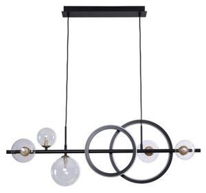 Závesné svietidlo 5x G9 + LED 2300 lm čierne Zuma Line TAREMI MD2448-7B-3BGD