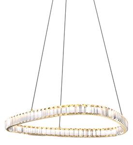 LED závesné svietidlo 3000 lm 2700-6000K zlaté s diaľkovým ovládačom Zuma Line ATHESA MD3169-1-3GT