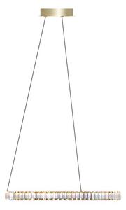 LED závesné svietidlo 3000 lm 2700-6000K zlaté s diaľkovým ovládačom Zuma Line ATHESA MD3169-1-3GT