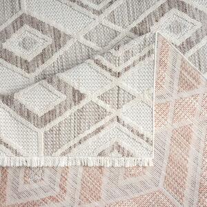 Dekorstudio Moderný koberec LINDO 8875 - oranžový Rozmer koberca: 140x200cm