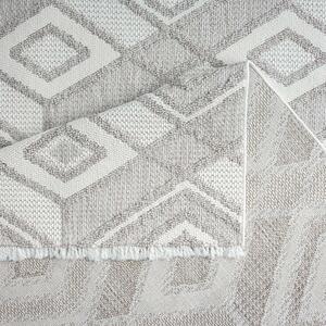 Dekorstudio Moderný koberec LINDO 8875 - béžový Rozmer koberca: 120x170cm
