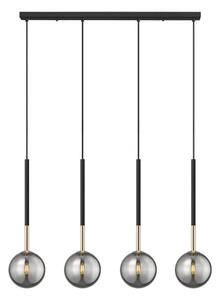 Závesné svietidlo 4x G9 čierne Zuma Line ARCTURUS P0574-04D-SDFZ