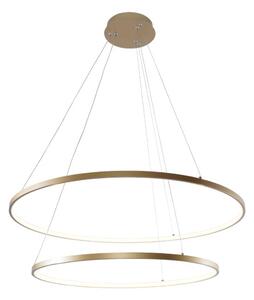LED závesné svietidlo 3200 lm 3000+4000+6000K zlaté Zuma Line BRENO 2023200-GD