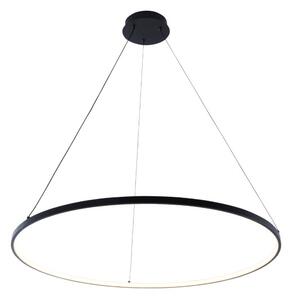 LED závesné svietidlo 1700 lm 3000+4000+6000K čierne Zuma Line BRENO 2023201-BK80