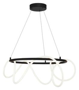 LED závesné svietidlo 4500 lm 3000+4000+6000K čierne Zuma Line BALBO 20006PL-BK