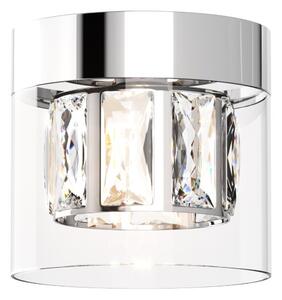 Stropné svietidlo 11 cm 1x G9 chrómové Zuma Line GEM C0389-01A-F4AC