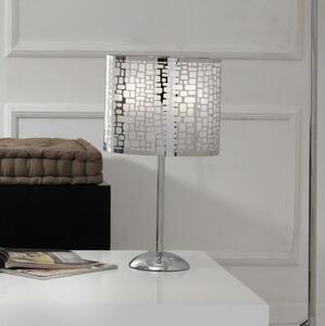 ONLI - Stolná lampa BRUCE 1xE27/15W/230V 52 cm matný chróm
