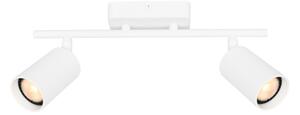 Bodové svietidlo stropné / spot 2x GU10 biela ITALUX Tris SPL-46829-2-WH