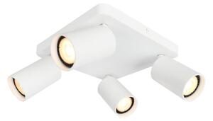 Bodové svietidlo stropné / spot 4x GU10 biela ITALUX Nesto SPL-23436-4S-WH