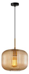 Závesné svietidlo 1x E27 zlatá ITALUX Gavino PND-26476-1-BRO-AMB