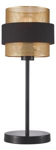Stolná lampa 1x E27 zlatá ITALUX Bans TB-27467-1-BK-GD