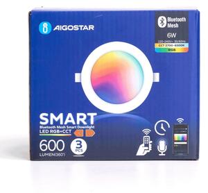 Aigostar-SADA 3xLED RGBW Stm. podhľ. svietidlo MESH 6W/230V 2700K-6500K pr.11,5cm