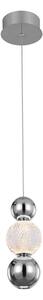 LED závesné svietidlo 400 lm 3000K chrómová ITALUX Oter PND-83728-7W-3K-CH