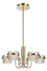 LED závesné svietidlo 4405 lm 3000K zlatá ITALUX Tiara PND-77362-5-40W-GD