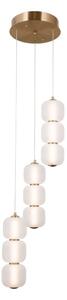 LED závesné svietidlo 2170 lm 3000K zlatá ITALUX Ganti PND-34362-9-HBR-OPAL