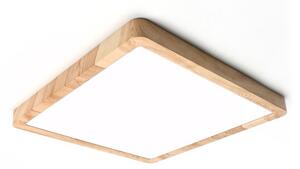 LED stropné svietidlo 2900 lm 2800K+4000K+6000K IP44 imitácia dreva ITALUX Olbis PLF-63827-300L-24W-WO