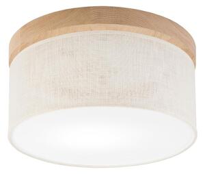 Brilagi - LED Stropné svietidlo BELLADONNA 1xE27/15W/230V pr. 30 cm krémová/dub